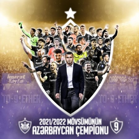 “Qarabağ” Azərbaycan Premyer Liqasında 2021-2022-ci il mövsümünün qalibi olub