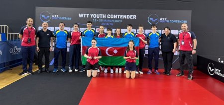 Stolüstü tennisçilərimiz Türkiyədə iki medala sahib olublar - FOTO