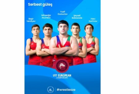 Azərbaycanın iki güləşçisi U-17 Avropa çempionatının finalına yüksəlib