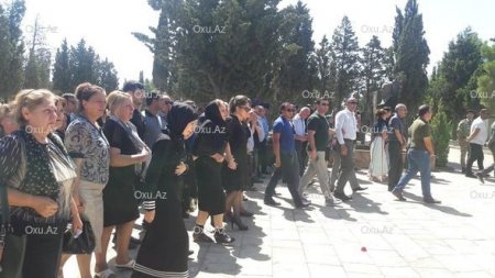 Hərbi pilot Rəşad Atakişiyev dəfn edildi - FOTOLAR