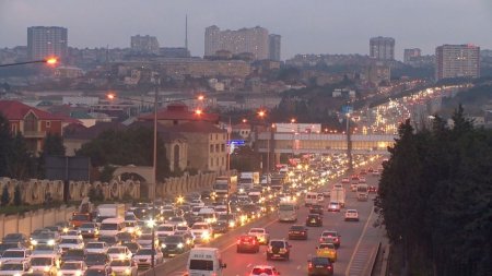 Bakı-Sumqayıt yolu genişləndirilir - FOTO