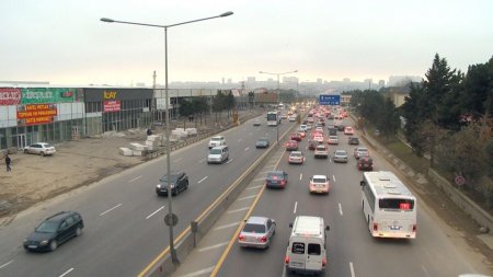 Bakı-Sumqayıt yolu genişləndirilir - FOTO