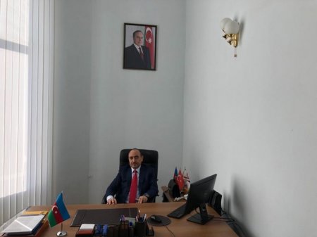 Əli Həsənovun yeni iş yerindən görüntülər - FOTO