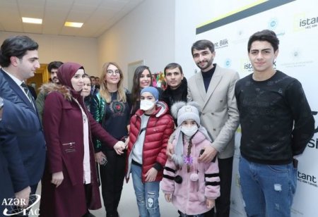 Leyla Əliyeva Hematologiya və Transfuziologiya İnstitutunda müalicə alan uşaqlarla görüşüb - FOTO