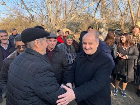 Çingiz Qənizadə Beyləqanda növbəti görüşlərini keçirdi - Fotolar