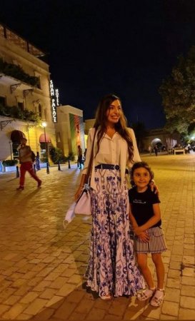 Leyla Əliyeva İçərişəhərdə - FOTO