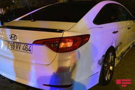 Bakıda maşınlar biri-birinə çırpıldı - ZƏNCİRVARİ QƏZA - FOTO