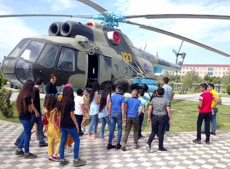 Naxçıvanda təşkil olunan ekskursiyalarda şəhid övladları da iştirak ediblər