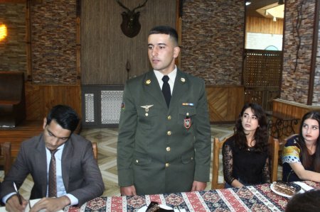 Gənclər Vətən müharibəsinin iştirakçıları ilə görüşüblər Gənclər Vətən müharibəsinin iştirakçıları ilə görüşüblər