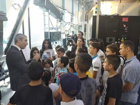 Uşaqlar üçün təşkil edilən ekskursiya onlarda xoş təəssürat yaradıb