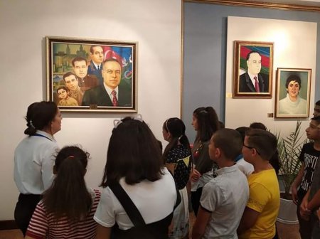 Uşaqlar üçün təşkil edilən ekskursiya onlarda xoş təəssürat yaradıb