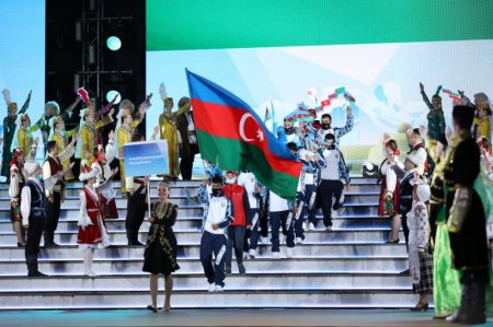 Rusiyanın Kazan şəhərində birinci MDB Oyunlarının açılış mərasimi keçirilib