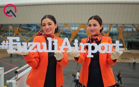 Füzuli aeroportuna ilk yük təyyarəsi endi Qarabağın hava qapısına tarixi səyahət