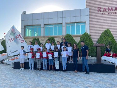 “SFA Federasiyası Kuboku 2021” adlı yelkənli qayıqların yarışı başa çatıb “SFA Federasiyası Kuboku 2021” adlı yelkənli qayıqların yarışı başa çatıb