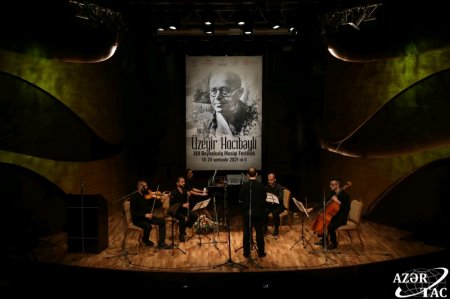 “Üzeyir Hacıbəyliyə ithaf” beynəlxalq müsabiqəsinin yekun konserti olub