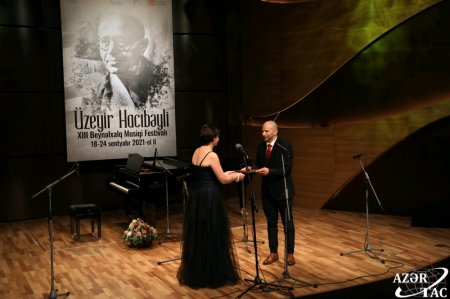 “Üzeyir Hacıbəyliyə ithaf” beynəlxalq müsabiqəsinin yekun konserti olub