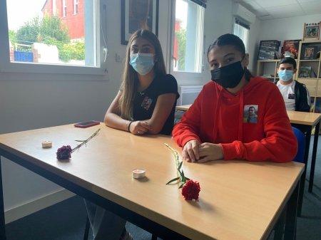 Nant şəhərindəki “Qarabağ” məktəbində Anım Günündən bəhs olunub