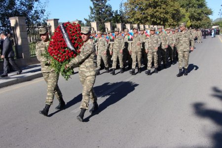 Yevlaxda Anım gününə həsr edilmiş tədbir keçirildi