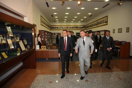 Türkiyənin milli müdafiə nazirinin müavininin rəhbərlik etdiyi nümayəndə heyəti Naxçıvanda işgüzar səfərdə olub