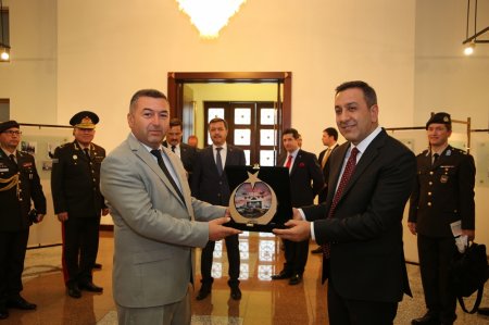 Türkiyənin milli müdafiə nazirinin müavininin rəhbərlik etdiyi nümayəndə heyəti Naxçıvanda işgüzar səfərdə olub