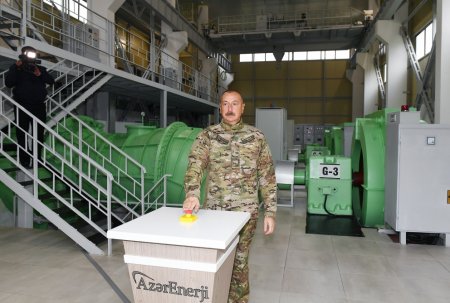 Prezidentin səfərindən FOTOLAR