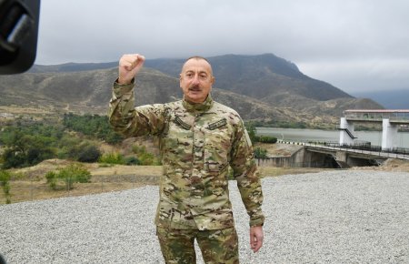 Prezidentin səfərindən FOTOLAR