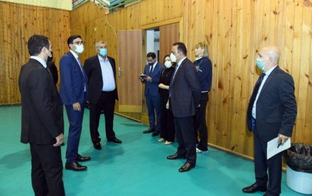 Gənclər və idman naziri Voleybol Federasiyasının fəaliyyəti ilə tanış olub Gənclər və idman naziri Voleybol Federasiyasının fəaliyyəti ilə tanış olub