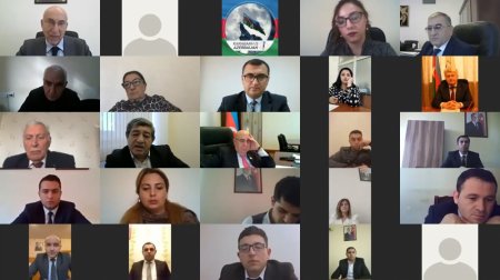 Yeni Azərbaycan Partiyası Veteranlar Şurasının təşkilatçılığı ilə “Nizami Gəncəvinin müasirliyi” mövzusunda videokonfrans keçirilib