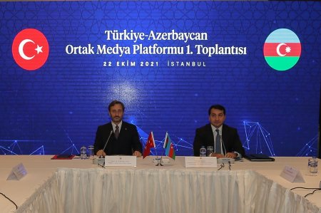İstanbulda Türkiyə-Azərbaycan Ortaq Media Platformasının ilk iclası keçirilib