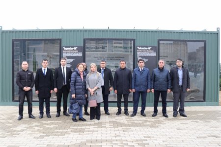 YAP Nizami rayon təşkilatının rəhbərliyi və fəalları “Hərbi Qənimətlər Parkı”na ekskursiya edib