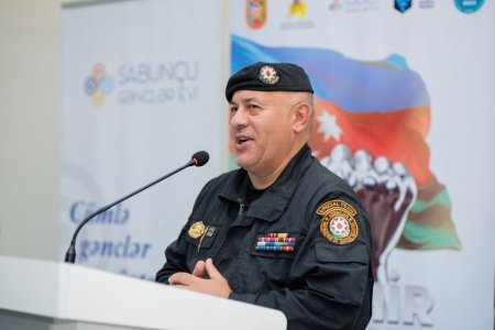 “Dəmir Yumruq” hərbi-vətənpərvərlik layihəsinin açılış mərasimi keçirilib “Dəmir Yumruq” hərbi-vətənpərvərlik layihəsinin açılış mərasimi keçirilib