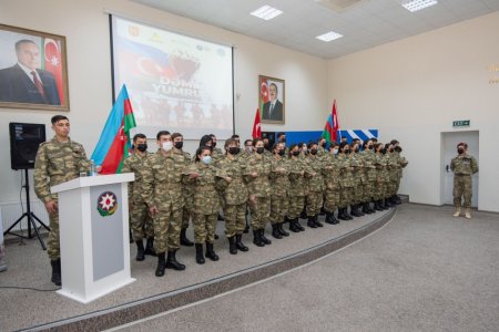 “Dəmir Yumruq” hərbi-vətənpərvərlik layihəsinin açılış mərasimi keçirilib “Dəmir Yumruq” hərbi-vətənpərvərlik layihəsinin açılış mərasimi keçirilib