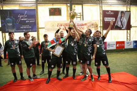 İqtisadiyyat Nazirliyi: Zəfər gününə həsr olunmuş minifutbol turnirinə yekun vurulub