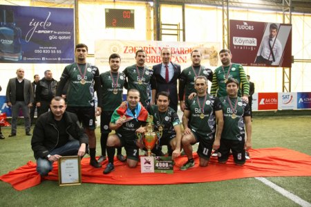 İqtisadiyyat Nazirliyi: Zəfər gününə həsr olunmuş minifutbol turnirinə yekun vurulub