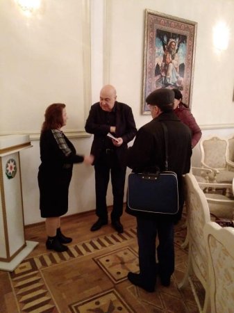 Bu gün,,Qəbələnin səsi,,şairlər birliyinn üzvüləri Çingiz Abdullayevlə görüş keçirtdi