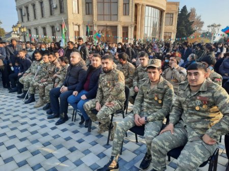 Ağdamın işğaldan azad edilməsinin birinci ildönümü münasibətilə Quzanlıda konsert olub