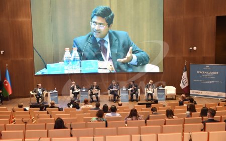 Bakıda “Mədəniyyət naminə sülh” qlobal kampaniyasının Tərəfdaşlar Forumu başa çatıb Bakıda “Mədəniyyət naminə sülh” qlobal kampaniyasının Tərəfdaşlar Forumu başa çatıb