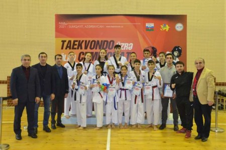 Taekvondo üzrə Azərbaycan çempionatının qalibləri müəyyənləşib Taekvondo üzrə Azərbaycan çempionatının qalibləri müəyyənləşib