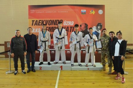 Taekvondo üzrə Azərbaycan çempionatının qalibləri müəyyənləşib Taekvondo üzrə Azərbaycan çempionatının qalibləri müəyyənləşib