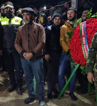 Azərbaycan Ordusunun şəhid olan hərbi qulluqçusu dəfn edilib