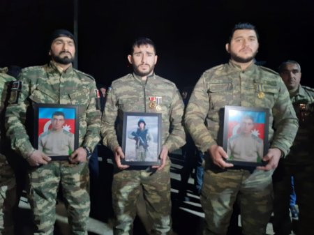 Azərbaycan Ordusunun şəhid olan hərbi qulluqçusu dəfn edilib