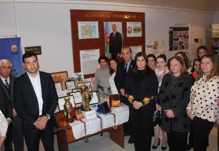 ADPU-nun Şamaxı filialında “30 ilin Uğurları” adlı sərgi