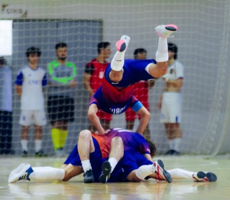Ali və orta ixtisas təhsili müəssisələrinin tələbələri arasında futzal turnirinin qalibi müəyyənləşib