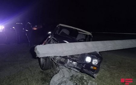 Qəzaya düşənlərə kömək etmək istəyərkən öldü - Fotolar