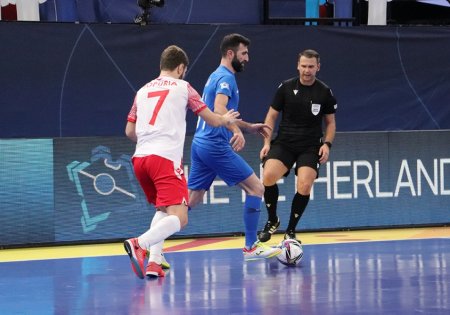 Futzal üzrə Azərbaycan millisi Avropa çempionatına məğlubiyyətlə başlayıb