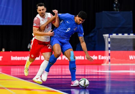 Futzal üzrə Azərbaycan millisi Avropa çempionatına məğlubiyyətlə başlayıb