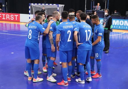 Futzal üzrə Azərbaycan millisi Avropa çempionatına məğlubiyyətlə başlayıb