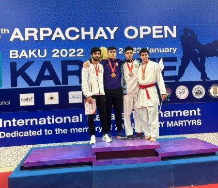 VI “Arpachay Open” beynəlxalq karate turniri başa çatıb VI “Arpachay Open” beynəlxalq karate turniri başa çatıb