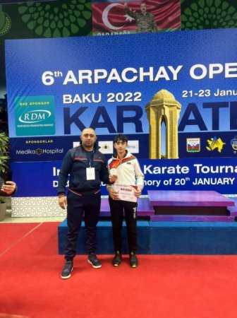 VI “Arpachay Open” beynəlxalq karate turniri başa çatıb VI “Arpachay Open” beynəlxalq karate turniri başa çatıb