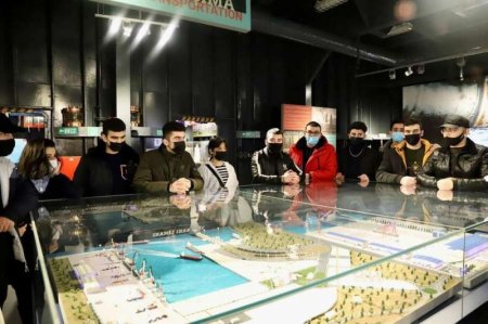 Bədən Tərbiyəsi və İdman Akademiyasının tələbələri “Suraxanı” gəmi muzeyini ziyarət ediblər